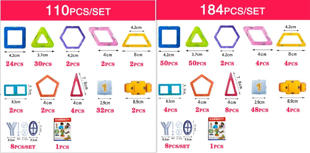 Mini Magnetic Piece Educational Toys - Image 9