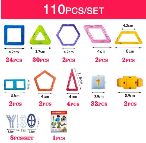 Mini Magnetic Piece Educational Toys - Image 2